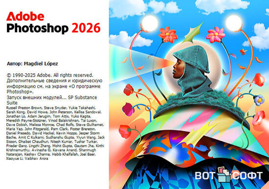 Adobe Photoshop 2026 27.1.0 + Ключи